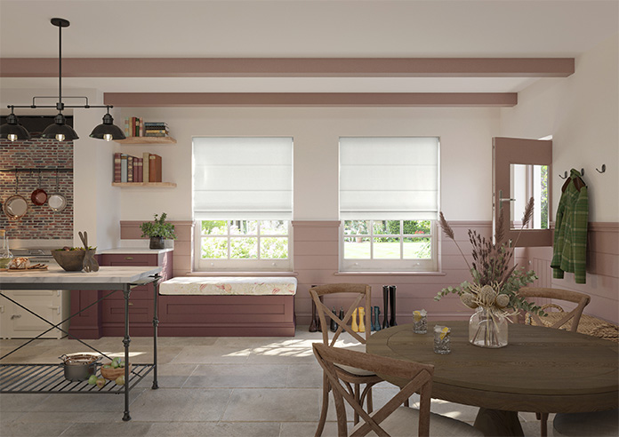 Menton, Grey Haven - Roman Blind - Image 8